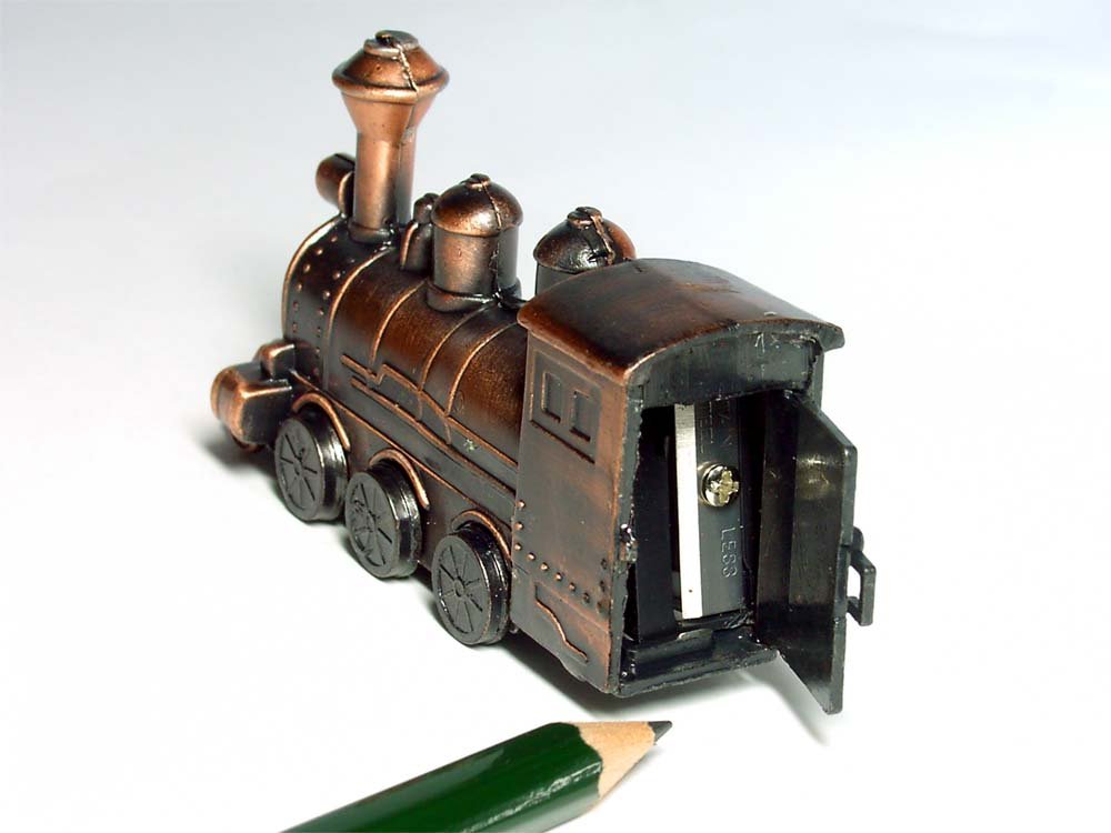 Amazon.co.jp: SL・蒸気機関車☆アンティーク鉛筆削り